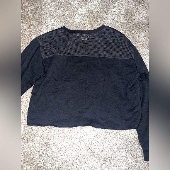 PINK Victoria's Secret Black Logo Sweatshirt - Picture 3 of 7